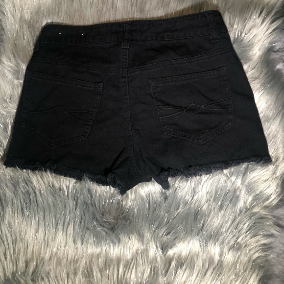 High Waisted Jean Shorts - Picture 2 of 3